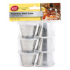 Tablecraft DIPPING CUP W/LID 6PK SS H5069